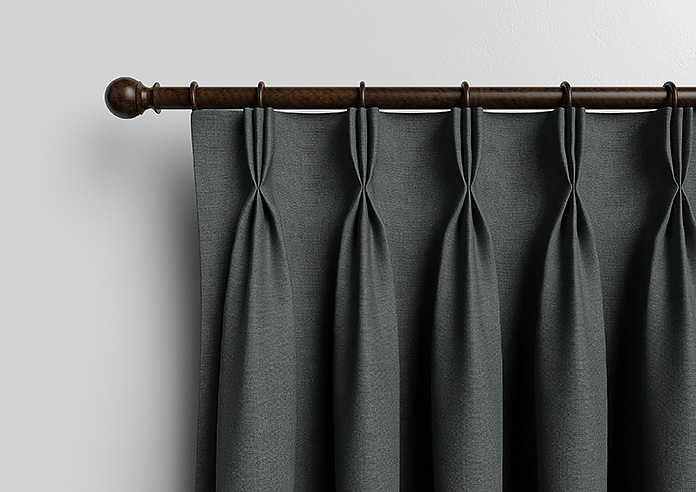 Melrose (Blackout), Lead Grey - Made to Measure Curtains - Image 12